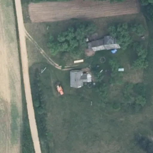 Vaizdas iš viršaus: Klonių g. 24, Parankava