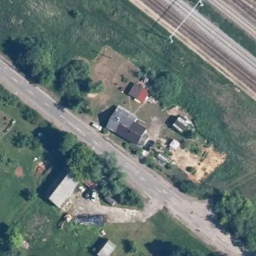 Vaizdas iš viršaus: Stoties g. 22, Vievis