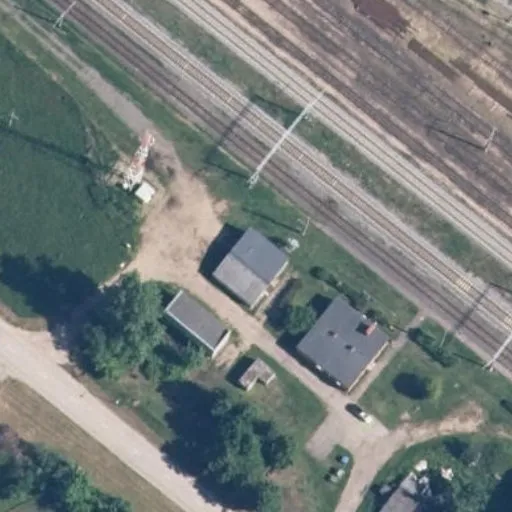 Vaizdas iš viršaus: Stoties g. 34, Vievis