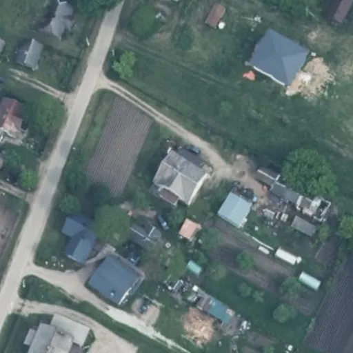 Vaizdas iš viršaus: Ulkiškių g. 13, Rūdiškės