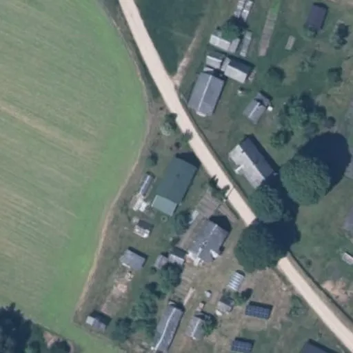 Vaizdas iš viršaus: Vaikštenių g. 1A, Vaikšteniai