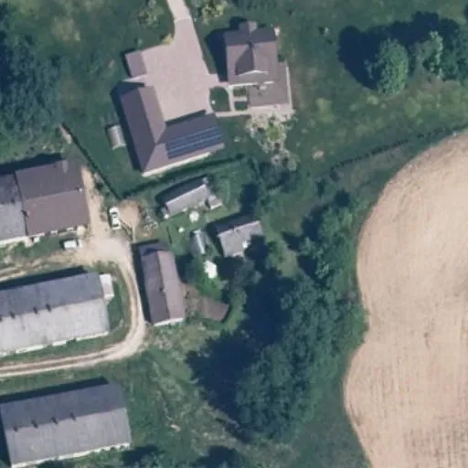 Vaizdas iš viršaus: Ąžuolyno g. 14, Jovariškės