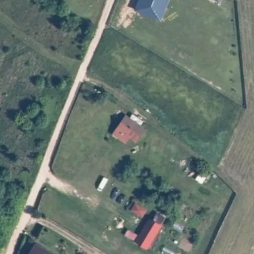 Vaizdas iš viršaus: Vėjų g. 10, Aukštieji Semeniukai