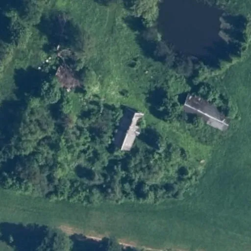 Vaizdas iš viršaus: Gėlių g. 50, Abromiškės