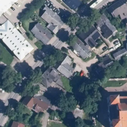 Vaizdas iš viršaus: Vytauto g. 14, Trakai