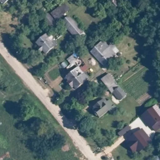 Vaizdas iš viršaus: Gėlių g. 3, Vievis
