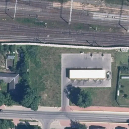 Vaizdas iš viršaus: Geležinkelio g. 3, Lentvaris