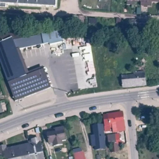 Vaizdas iš viršaus: Geležinkelio g. 27, Lentvaris