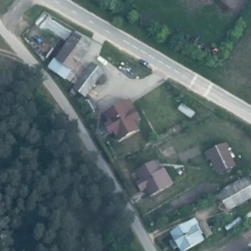 Vaizdas iš viršaus: Miško g. 53, Rūdiškės
