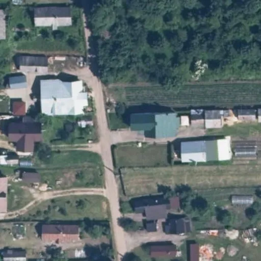 Vaizdas iš viršaus: Mūrinės Vokės g. 50, Vilnius