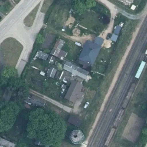 Vaizdas iš viršaus: Stoties g. 9, Rūdiškės