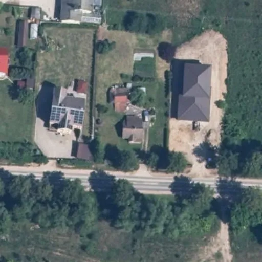 Vaizdas iš viršaus: Vilniaus g. 74, Lentvaris