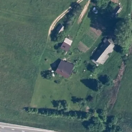 Vaizdas iš viršaus: Gėlių g. 93, Abromiškės