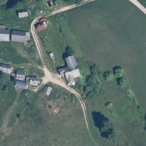 Vaizdas iš viršaus: Pakrantės g. 2, Markutiškės