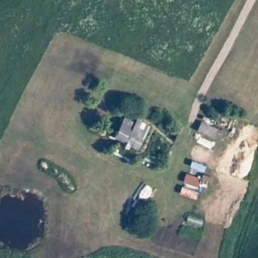 Vaizdas iš viršaus: Gėlių g. 40, Abromiškės