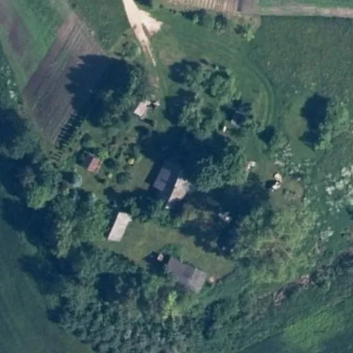 Vaizdas iš viršaus: Gėlių g. 42, Abromiškės