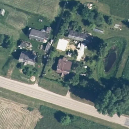 Vaizdas iš viršaus: Gėlių g. 45, Ausieniškės