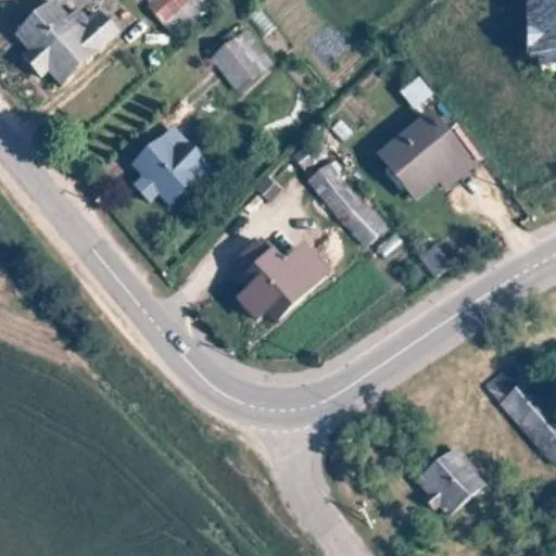 Vaizdas iš viršaus: Gėlių g. 5A, Vievis