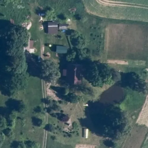 Vaizdas iš viršaus: Gėlių g. 83, Abromiškės