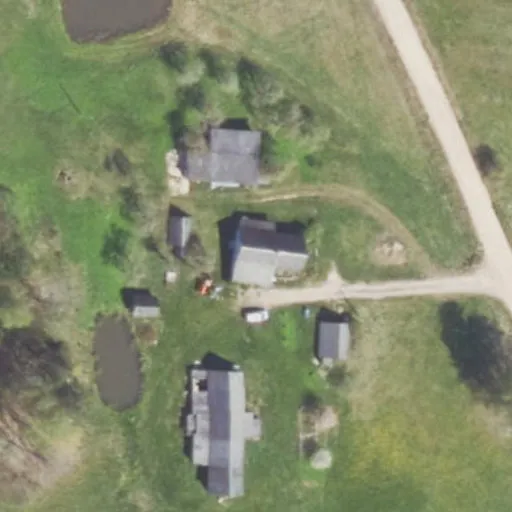 Vaizdas iš viršaus: Pievų g. 5, Ubiškės