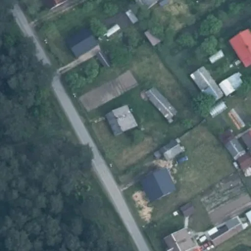 Vaizdas iš viršaus: Miško g. 43, Rūdiškės