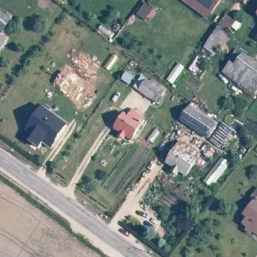 Vaizdas iš viršaus: Gėlių g. 15, Vievis