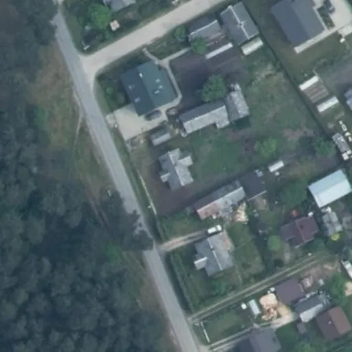 Vaizdas iš viršaus: Miško g. 21, Rūdiškės