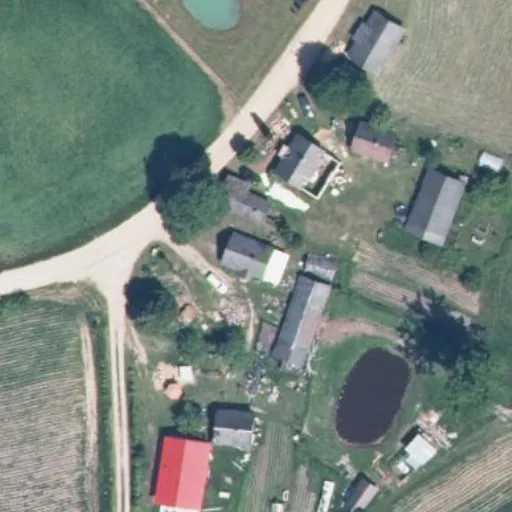 Vaizdas iš viršaus: Ežerų g. 14, Ismonys