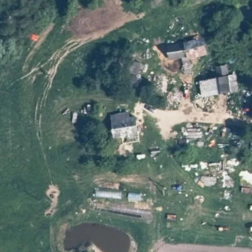 Vaizdas iš viršaus: Ąžuolų g. 27, Kurkliškės