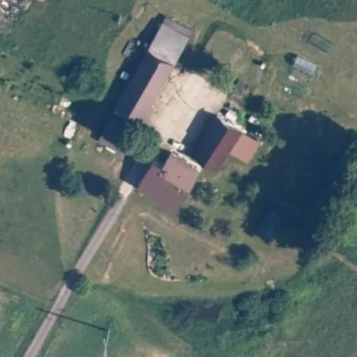 Vaizdas iš viršaus: Gėlių g. 37, Ausieniškės