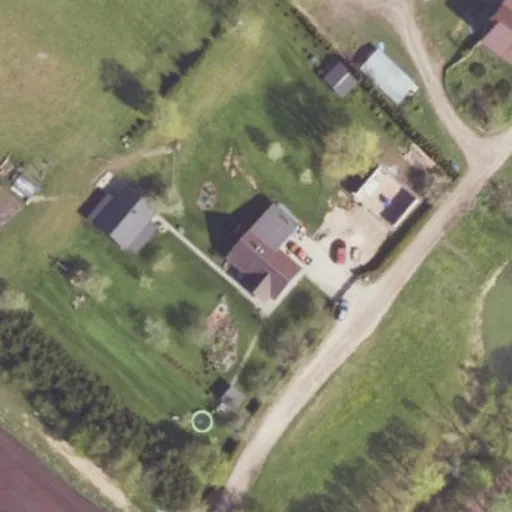Vaizdas iš viršaus: Beržų g. 1A, Bijūnai