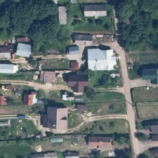 Vaizdas iš viršaus: Mūrinės Vokės g. 55A, Vilnius