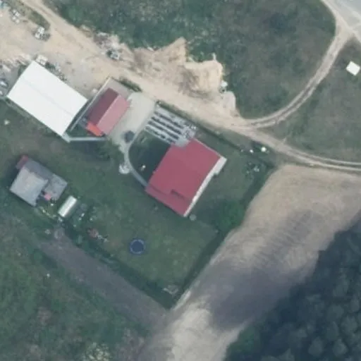 Vaizdas iš viršaus: Ulkiškių g. 1, Rūdiškės