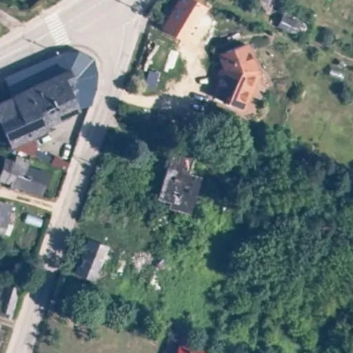 Vaizdas iš viršaus: Liepų g. 1, Vievis