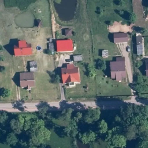 Vaizdas iš viršaus: Dvaro g. 32, Abromiškės