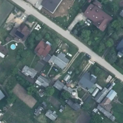 Vaizdas iš viršaus: Tylos g. 38, Rūdiškės