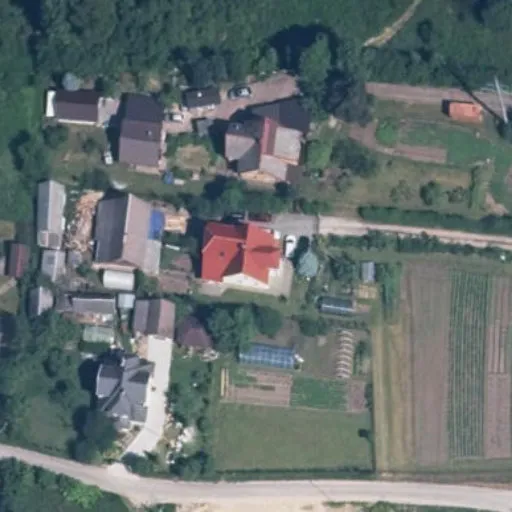 Vaizdas iš viršaus: Gaidiškių g. 50, Lentvaris