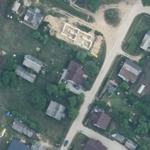 Vaizdas iš viršaus: Ulkiškių g. 36, Rūdiškės
