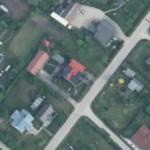 Vaizdas iš viršaus: Statybininkų g. 28, Rūdiškės