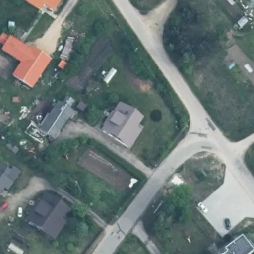 Vaizdas iš viršaus: Aušros g. 23, Rūdiškės