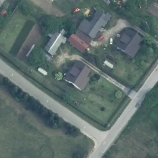 Vaizdas iš viršaus: Statybininkų g. 32, Rūdiškės