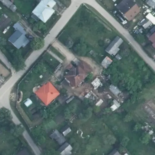 Vaizdas iš viršaus: Statybininkų g. 17B, Rūdiškės