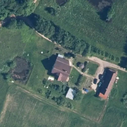 Vaizdas iš viršaus: Gėlių g. 48, Abromiškės