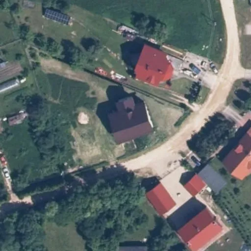 Vaizdas iš viršaus: Vaivos g. 17, Lentvaris