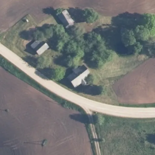 Vaizdas iš viršaus: Vienkiemių g. 16, Bajorai