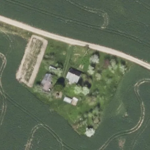 Vaizdas iš viršaus: Laukų g. 6A, Bernotiškiai
