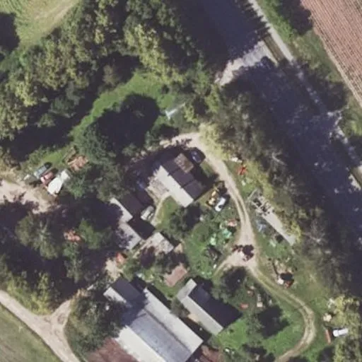 Vaizdas iš viršaus: Kupiškio g. 54, Kaliekiai