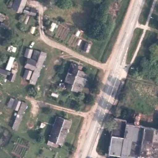 Vaizdas iš viršaus: Kęstučio g. 104, Šakiai