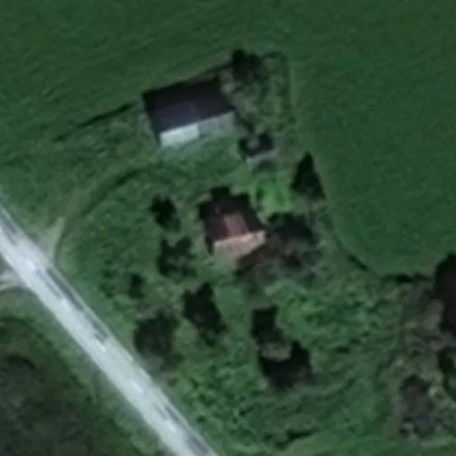 Vaizdas iš viršaus: Martyno Sederevičiaus g. 32, Burgaičiai