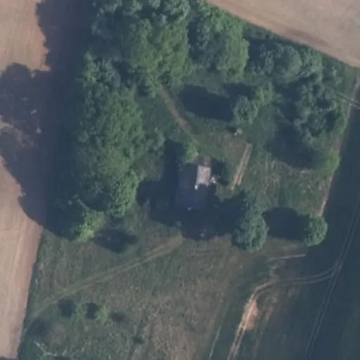Vaizdas iš viršaus: Kelio g. 1B, Valenčiūnai